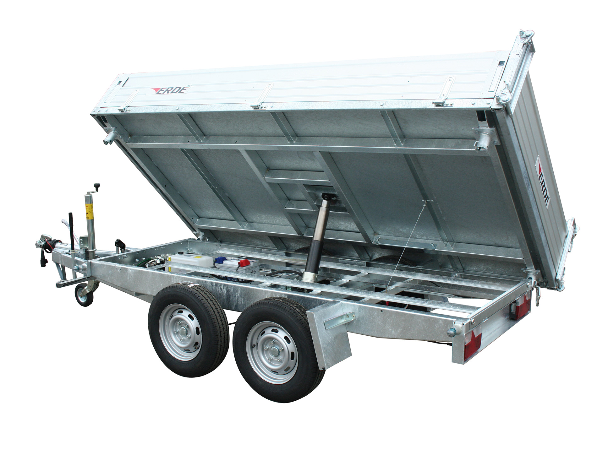 Remorque tri-benne ERDE Expert BE 162 PM L.3,03m 2700kg